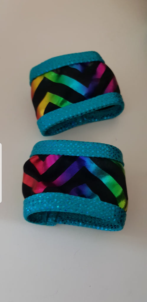 Aerobics or Jazz Style Dance Set - Rainbow Sky