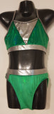 Aerobics or Jazz Style Dance Set - GREEN