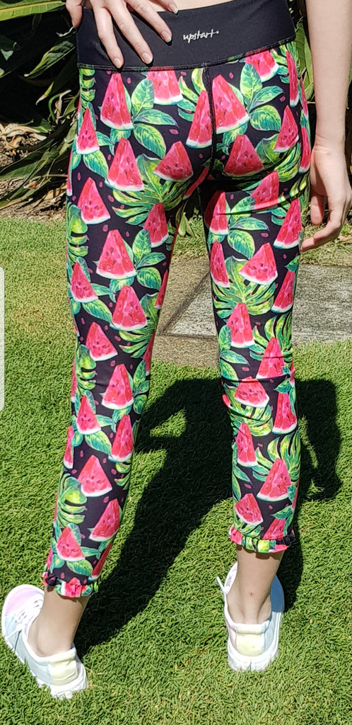 Watermelon - Frill Tights