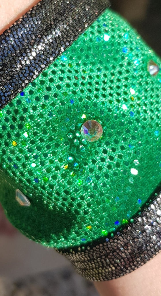 Custom Bling - Available on Upstart Active Crop/Brief and wrist Band Sets only