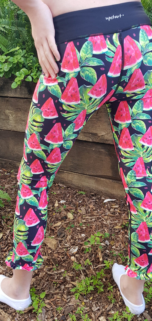Watermelon - Frill Tights