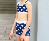 Racer Crop - Hearts