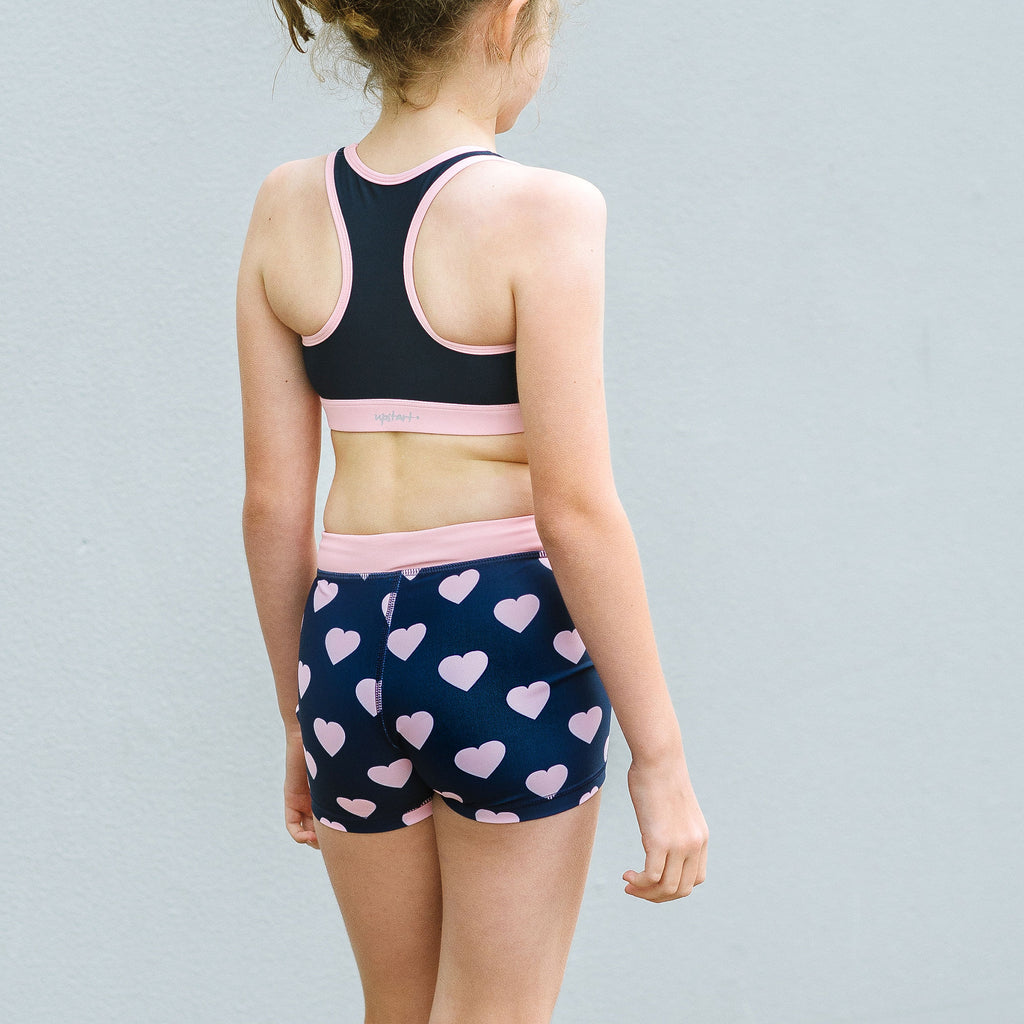 Racer Crop - Patriot Blue- CLEARANCE